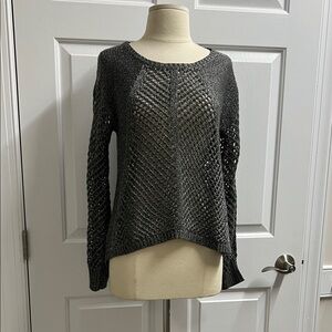 Rock & Republic women’s gray Charcoal Knit Sweater size small
